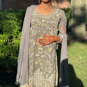 3 piece Pakistani outfit